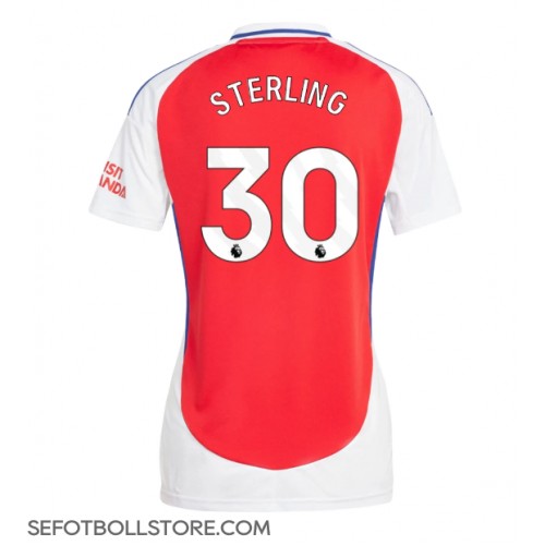 Arsenal Raheem Sterling #30 Replika Hemmatröja Dam 2024-25 Kortärmad